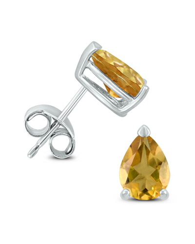 Gemstones 14k 2.10 Ct. Tw. Citrine Earrings