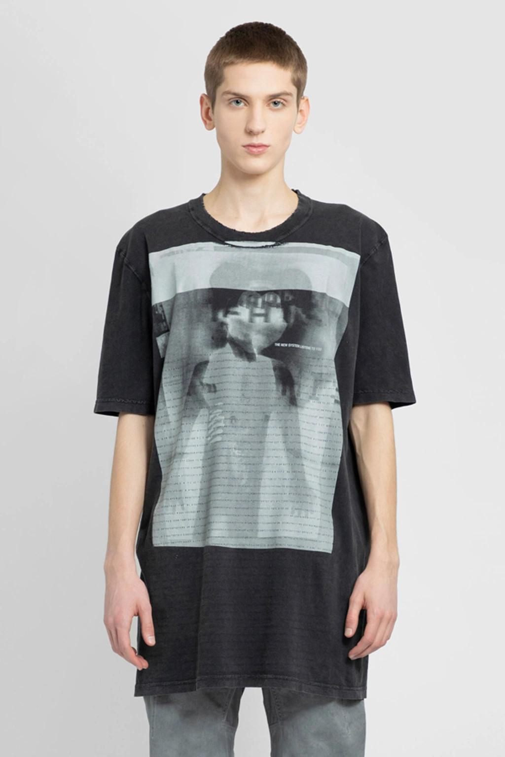Boris Bidjan Saberi 11 Man Grey T-shirts | ModeSens