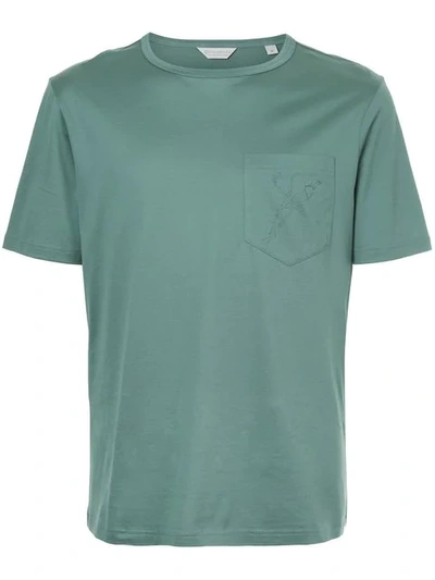 Gieves & Hawkes Partridge Print T-shirt In Green