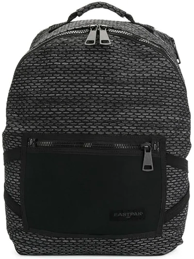 Eastpak Printed Sporty Backpack In Grey