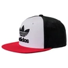 Adidas Originals Men's Originals Trefoil Chain Snapback Hat, White