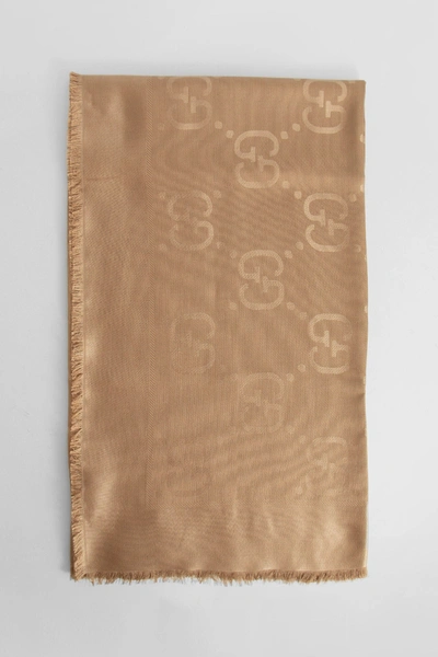 Gucci Woman Brown Scarves