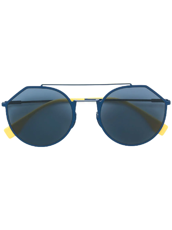 fendi hexagon sunglasses