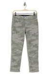 Democracy Ab Solution Camo Cropped Jeans In Stormy Sea