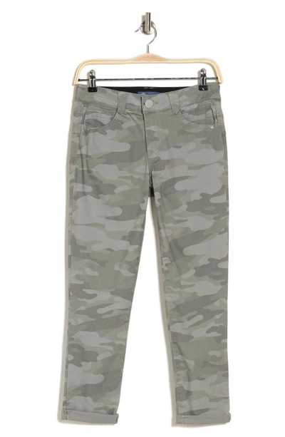 Democracy Ab Solution Camo Cropped Jeans In Stormy Sea