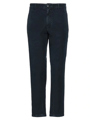 Department Five Department 5 Man Pants Midnight Blue Size 31 Cotton In Navy Blue