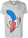 Herman Banana Print T-shirt In Blue