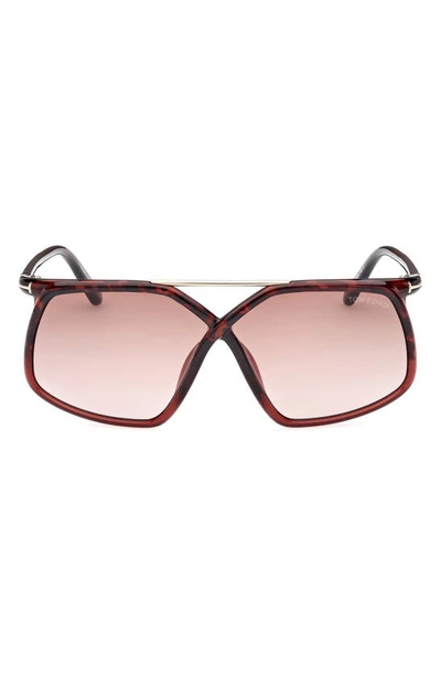 Tom Ford Twisted Acetate Aviator Sunglasses