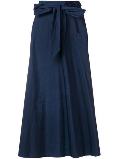 Barena Venezia Barena Belted Full Skirt - Blue