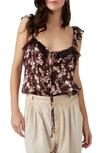 Free People Take It Away Bodysuit In Brown