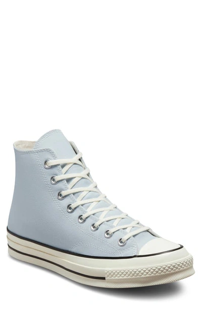 Converse Chuck Taylor® All Star® Lift High Top Platform Sneaker In Light Silver/ Black/ White