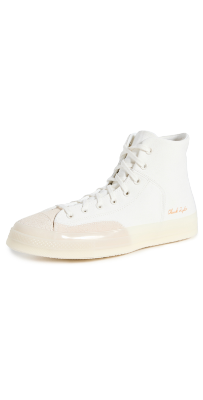 Converse Gender Inclusive Chuck Taylor® All Star® 70 Marquis High Top Sneaker In Vintage White/natural Ivory
