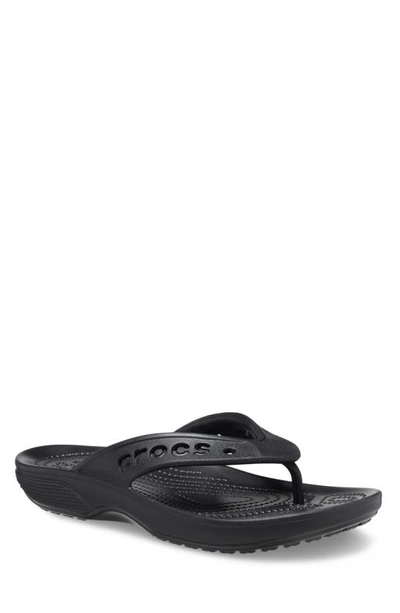 Crocs Baya Ii Flip Flop In Black