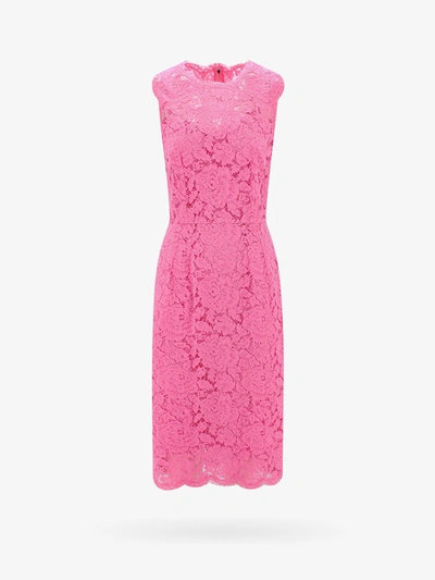 Dolce & Gabbana Dress In Pink