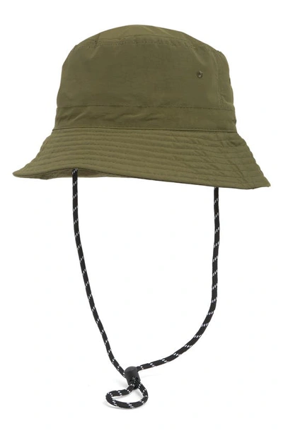 Nordstrom Rack Elevated Bucket Hat In Green Cypress
