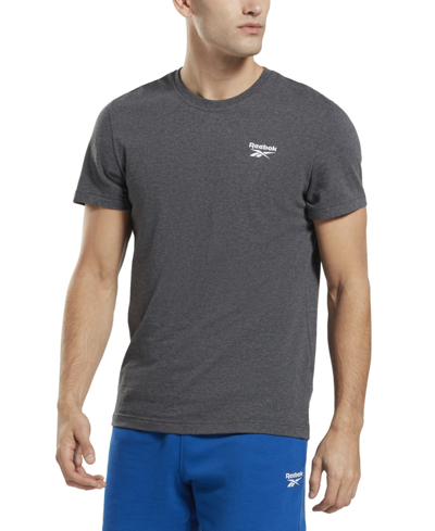 Reebok Mens Identity T Shirt Shorts In Grey