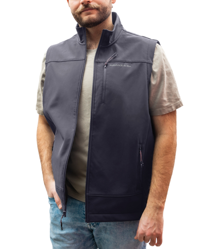 Hawke & Co. Men's Soft Shell Vest In Carbon