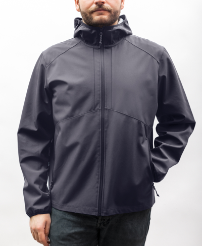 Hawke & Co. Jersey Lined Men's Soft Shell Jacket In Carbon