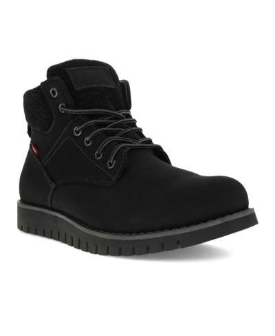 Levi's Men's Gregory Neo Lace-up Boots In Black