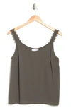 Nordstrom Rack Lace Strap Camisole In Grey Beluga
