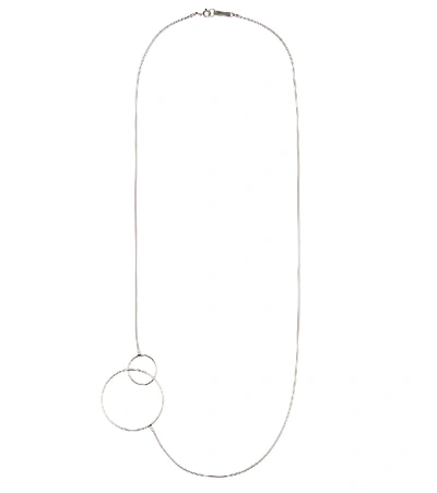 Isabel Marant Circular Chain Necklace In Silver