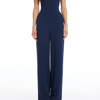 Dress The Population Sandra Jumpsuit In Blue