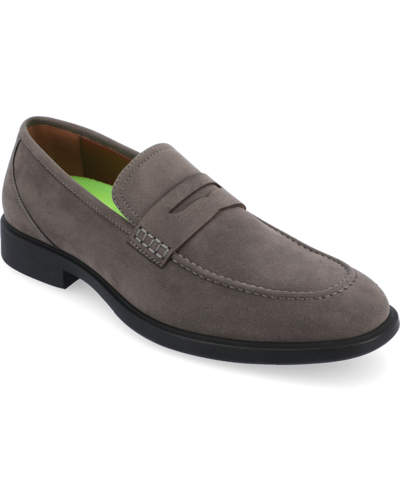 Vance Co. Men's Keith Penny Loafers In Gray