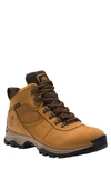 Timberland Keele Ridge Waterproof Leather Hiking Sneaker In Wheat Nubuck