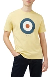 Ben Sherman Men's Signature Target Graphic Short-sleeve T-shirt In Lemon
