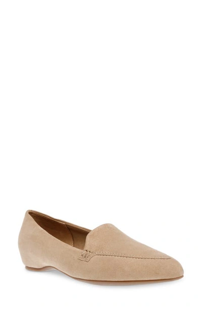 Anne Klein Women's Kia Pointed Toe Loafers In Sand
