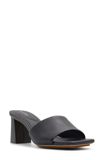 Aldo Women's Vidish Slip-on Block-heel Dress Sandals In Black
