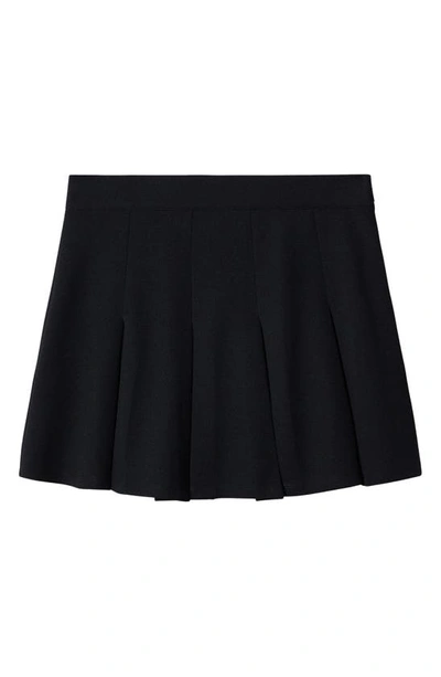 Mango Women's Wide Pleated Skirt In Black