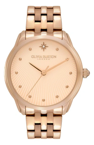 Olivia Burton Celestial Starlight Watch, 36mm In Rose Gold