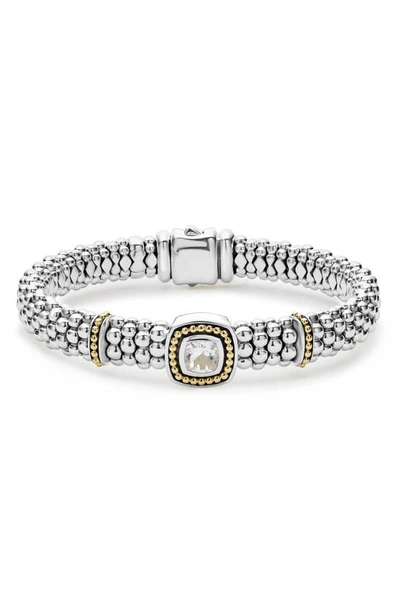 Lagos Caviar Color White Topaz Bracelet