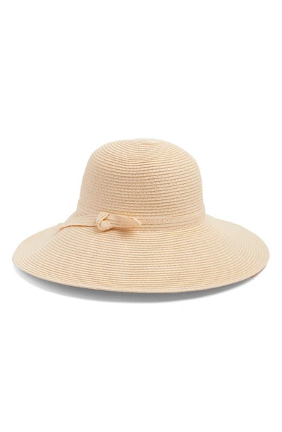 Nordstrom Packable Floppy Hat In Coral Light