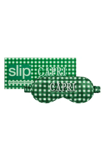 Slip Pure Silk Sleep Mask In Capri