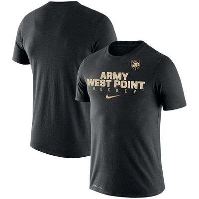 Nike Black Army Black Knights Team Hockey Legend Performance T-shirt
