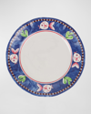 Vietri Melamine Campagna Pesce Dinner Plate In Blue