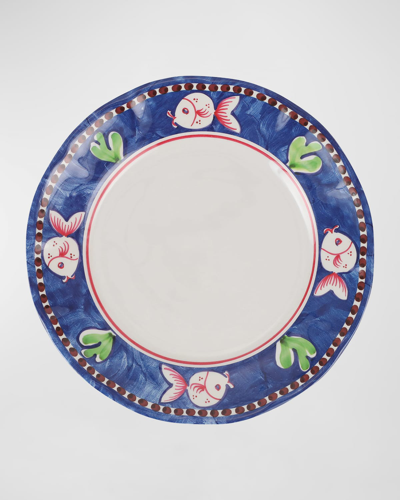 Vietri Melamine Campagna Pesce Dinner Plate