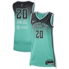 Nike Sabrina Ionescu New York Liberty 2023  Women's Dri-fit Wnba Victory Jersey In Mint