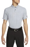 Nike Men's Dri-fit Tour Heathered Golf Polo In Blue