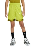 Nike Dri-fit Elite Big Kids' (boys') Basketball Shorts In Green