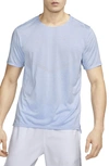 Nike Men's Rise 365 Dri-fit Short-sleeve Running Top In Blue