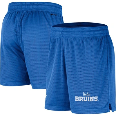 Nike Ucla  Men's Dri-fit College Knit Shorts In Blue