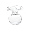 Vietri Hibiscus Glass Bud Vase In Clear