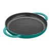 Staub Cast Iron Pure Grill In Turquoise