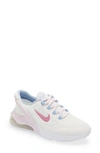 Nike Kids' Air Max 270 Sneaker In White/ Fuchsia/ Blue Bliss