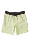 Billabong Crossfire Stretch Shorts In Citrus