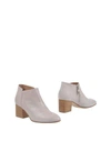 Alberto Fermani Ankle Boot In Light Grey