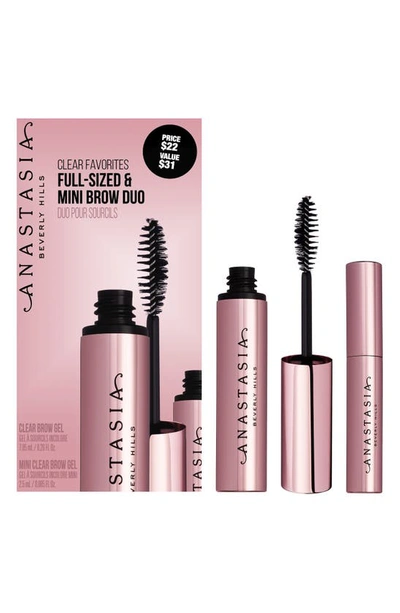 Anastasia Beverly Hills Clear Favorites Clear Brow Gel Duo
